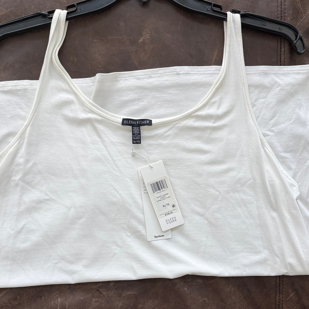 Eileen Fisher white Tank Top